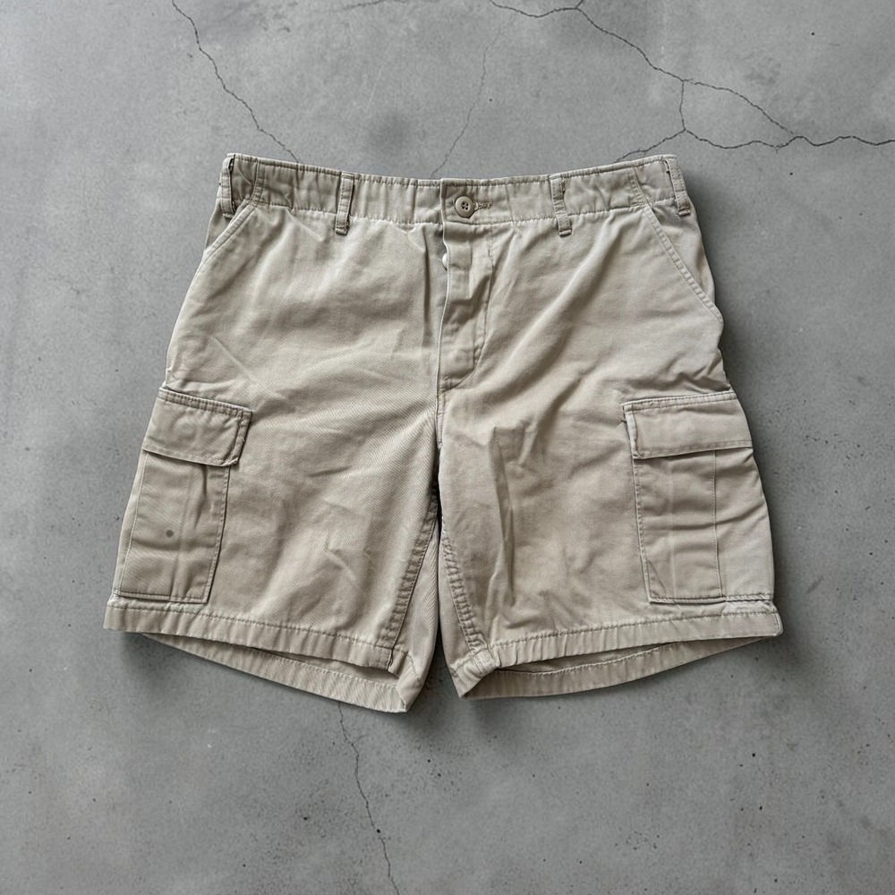 TRU-SPEC Cargo Shorts Medium khaki Tactical Utility Pockets Military Hiking